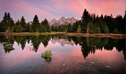 A Teton Dawn Photograph by Ronnie And Frances Howard