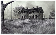 Abandoned Memories Drawing by Jonathan Baldock
