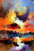Abstract 030 Digital Art by Rafael Salazar