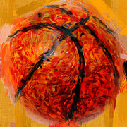 Abstract Basketball Photograph by David G Paul