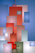 Abstract Cityscape Digital Art by Rafael Salazar Abstract Cityscape Digital Art by Rafael Salazar