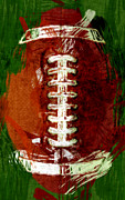 Abstract Football Photograph by David G Paul