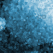 Ice Blue - Abstract Tiles No15.819 Photograph by Jason Freedman