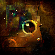 Abstract metal plates Digital Art by Alexa Szlavics
