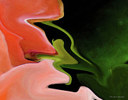 Abstract Pink Flowers Photograph by Coke Mattingly