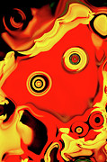 Abstract Silly Cow Photograph by Andee Design