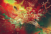 Abstract Space Painting by Tithi Luadthong
