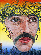 Adam In Pain Painting by Otto Rapp