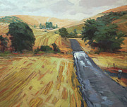 After the Harvest Rain Painting by Steve Henderson