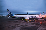 Alaska Airlines Boeing 737-800 at Seattle-Tacoma Airport Photograph by Erik Simonsen Alaska Airlines Boeing 737-800 at Seattle-Tacoma Airport Photograph by Erik Simonsen