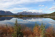 Reflections At Alaska's Mentasta Lake Photograph by Steve Wolfe