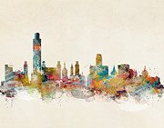 Albany New York Painting by Bri Buckley