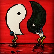 Alien Struggles To Find Balance Drawing by Similar Alien