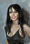 Aliya    Pastel by Ylli Haruni