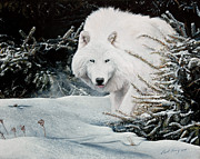 Alone On The Path Painting by David Vincenzi Alone On The Path Painting by David Vincenzi