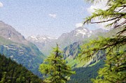 Alpine Altitude Painting by Jeffrey Kolker