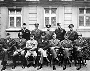American Generals WWII Photograph by War Is Hell Store American Generals WWII Photograph by War Is Hell Store