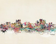 Anchorage Alaska Painting by Bri Buckley