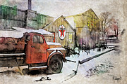 Antiques in Watercolor Digital Art by Rebecca Langen