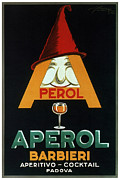 Aperol Barbieri - Cocktail Food and Drink Poster - Vintage Advertising Poster Mixed Media by Studio Grafiikka