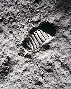 Apollo 11 Footprint on the Moon Photograph by NASA Science Source