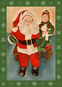 Ask Santa II Painting by Angeles M Pomata Ask Santa II Painting by Angeles M Pomata