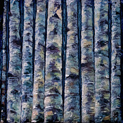 Aspen forest in the Rocky Mountains Painting by Lena Owens Aspen forest in the Rocky Mountains Painting by Lena Owens
