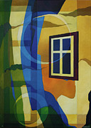 At Amadeo's Window Painting by Alberto DAssumpcao