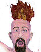 Atheonix Painting by Matthew Mezo