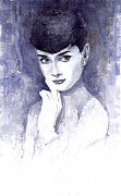 Audrey Hepburn  Painting by Yuriy Shevchuk
