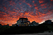 Autumn coastal sky Photograph by Bill Posner