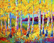 Autumn Jewels Painting by Marion Rose