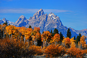 Autumn Peak Beneath the Peaks Photograph by Greg Norrell
