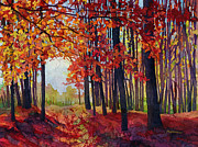 Autumn Rapture Painting by Hailey E Herrera
