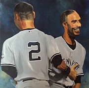 Away Game.  Painting by Sue Gandy