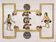 Aztec Ball Game Photograph by Granger