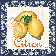 Azure Lemon 2 Painting by Debbie DeWitt