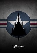 B-58 Hustler USAF Digital Art by Airpower Art