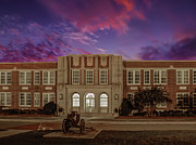 B C H S at Dusk Photograph by Charles Hite