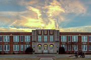 B C H S at Sunset Photograph by Charles Hite