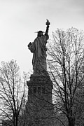 Back in Black Statue of Liberty Photograph by Art Atkins