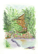 Backside of Shakespeare Painting by Lori Taylor