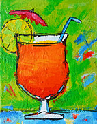 Bahama Mama - Tropical Drink Painting by Patricia Awapara