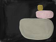 Balanced Modern- Art by Linda Woods Painting by Linda Woods
