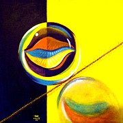 Balancing Act I Painting by Roger Calle Balancing Act I Painting by Roger Calle