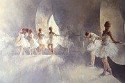 Ballet Studio  Painting by Peter Miller