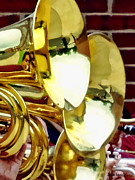 Baritone Horns Photograph by Susan Savad Baritone Horns Photograph by Susan Savad