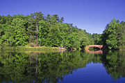 Bass Pond with the Bridge Photograph by Jill Lang