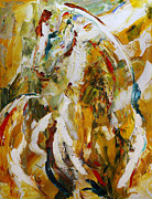 Bathed in Gold Painting by Laurie Pace