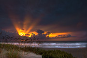Beach Sunrise Photograph by Ken Barrett